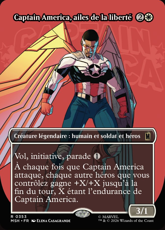 Captain America, ailes de la liberté