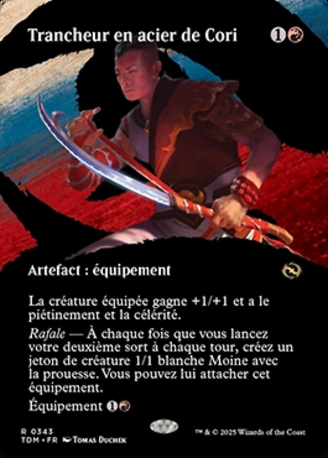 Trancheur en acier de Cori