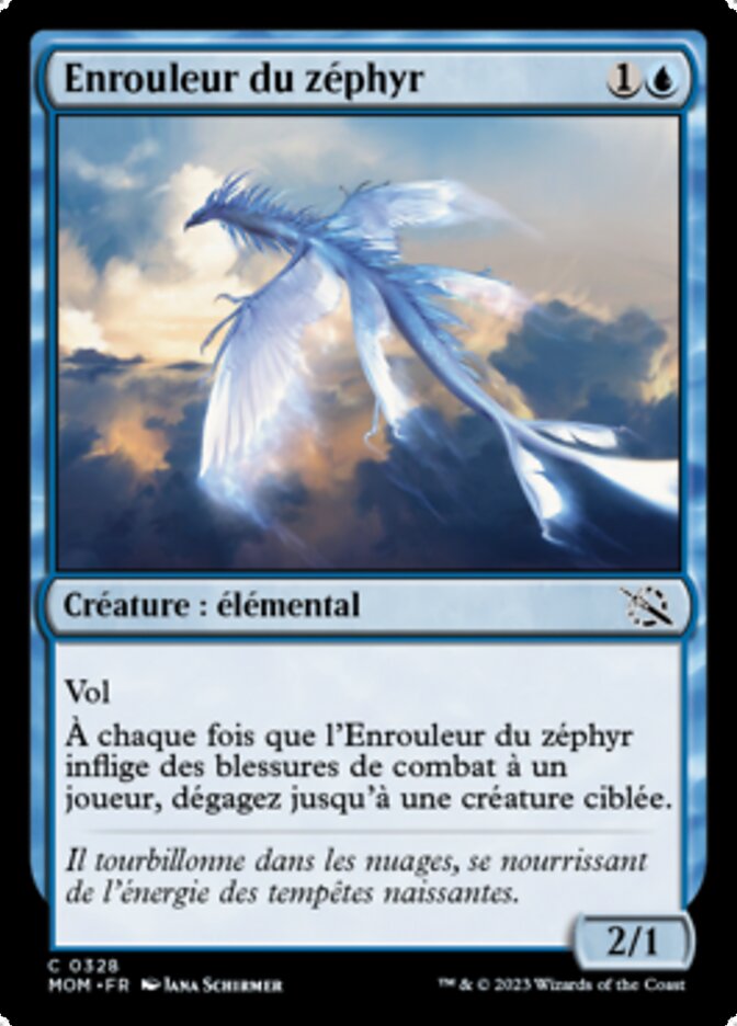 Enrouleur du zéphyr