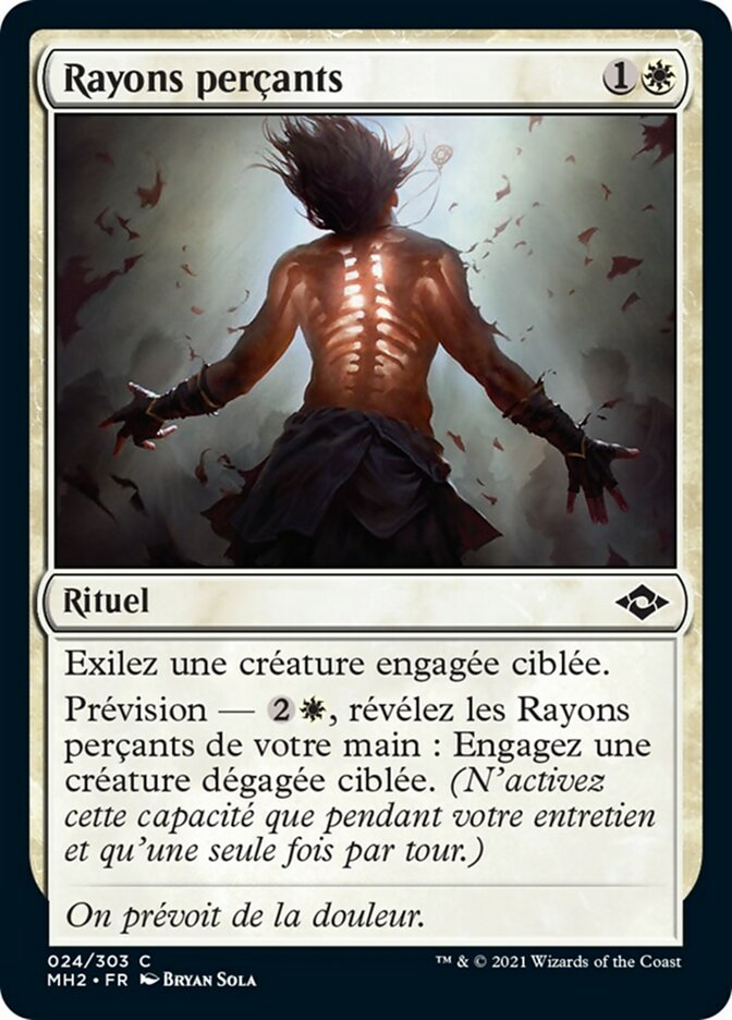 Rayons perçants