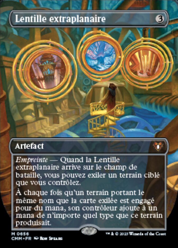 Lentille extraplanaire