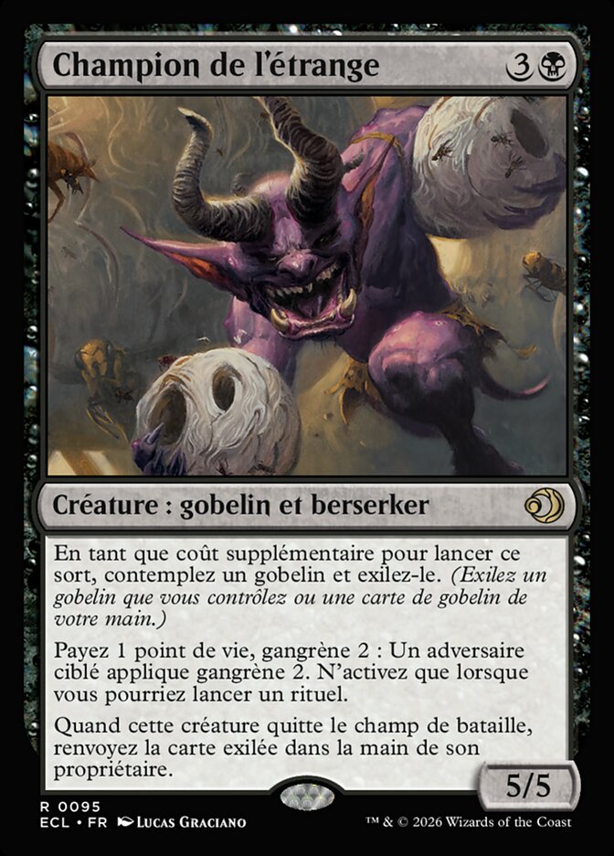 Champion de l'étrange