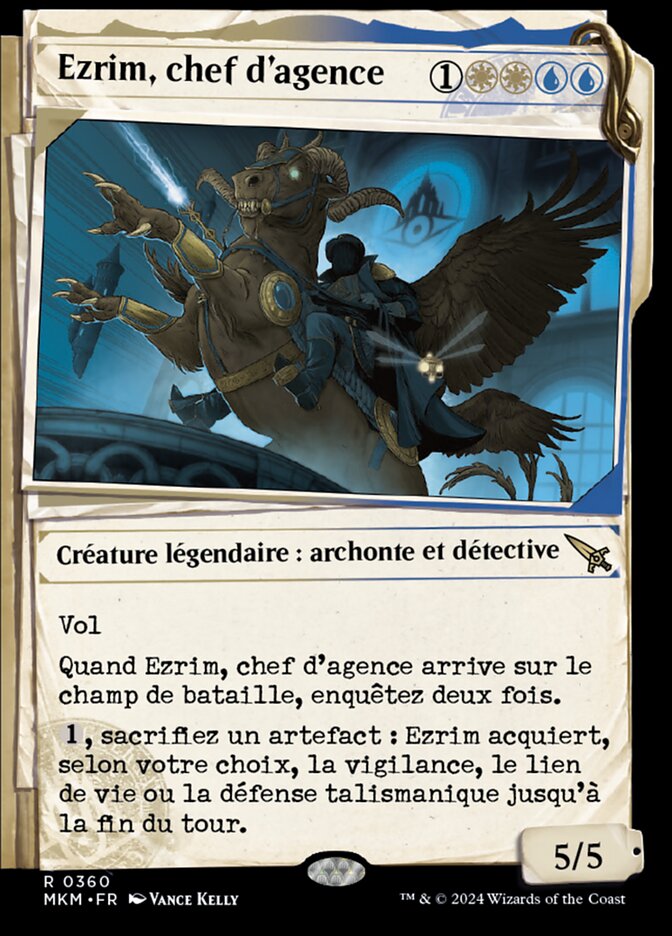 Ezrim, chef d'agence
