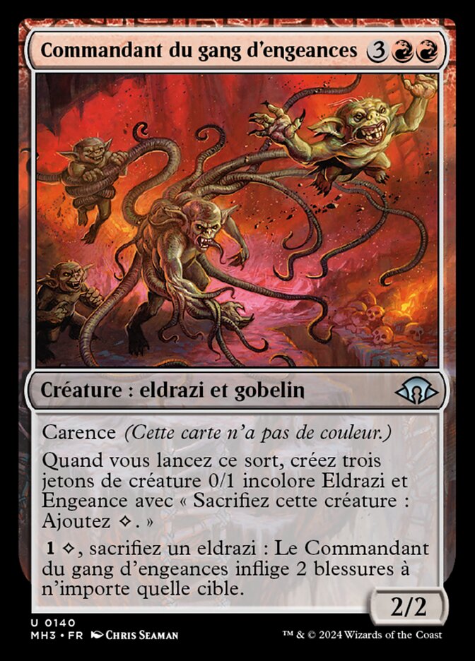 Commandant du gang d'engeances