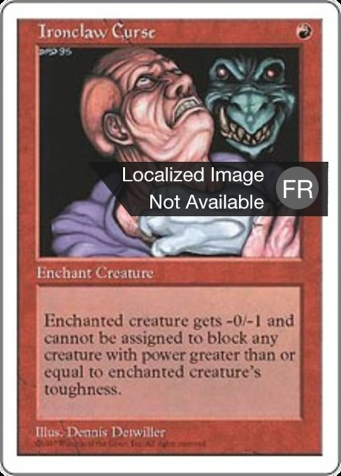 Malédiction de la griffe de fer