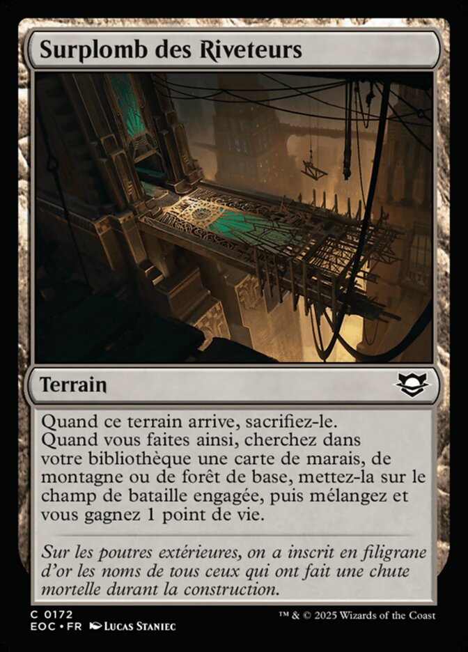 Surplomb des Riveteurs