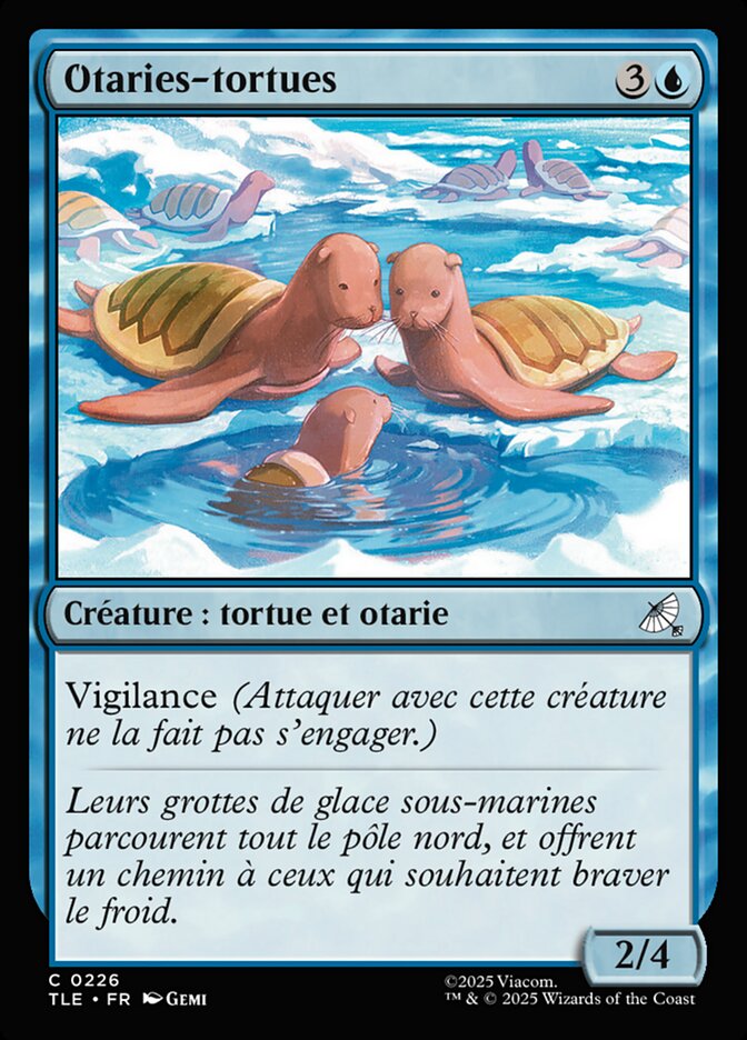 Otaries-tortues