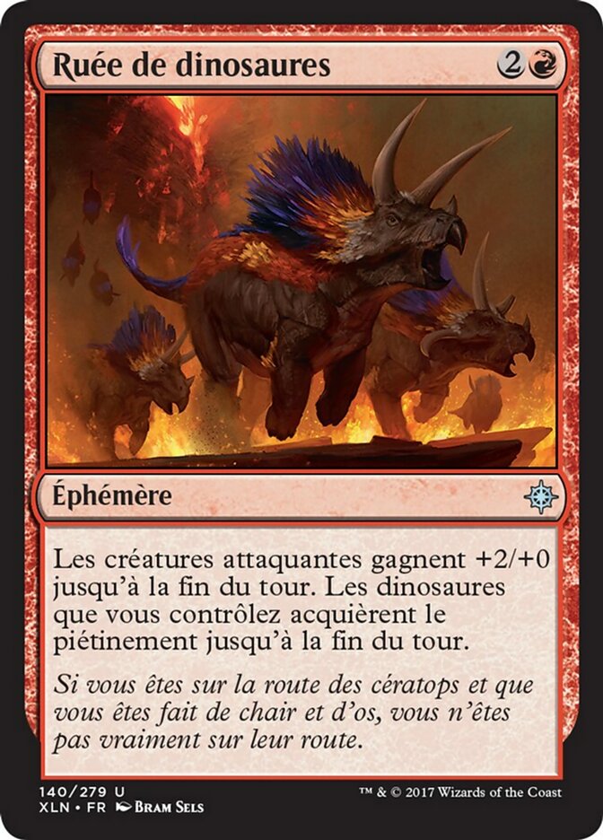 Ruée de dinosaures
