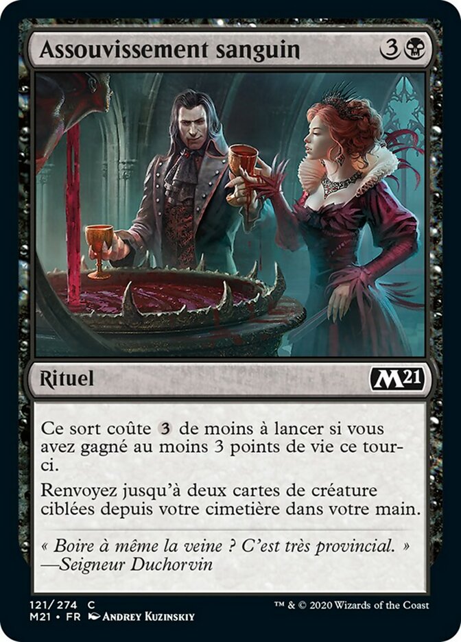 Assouvissement sanguin