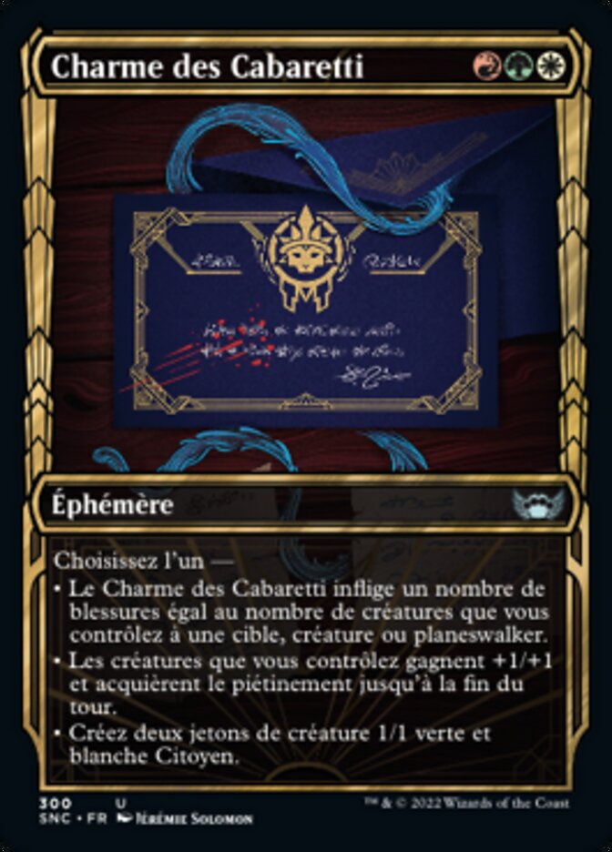 Charme des Cabaretti