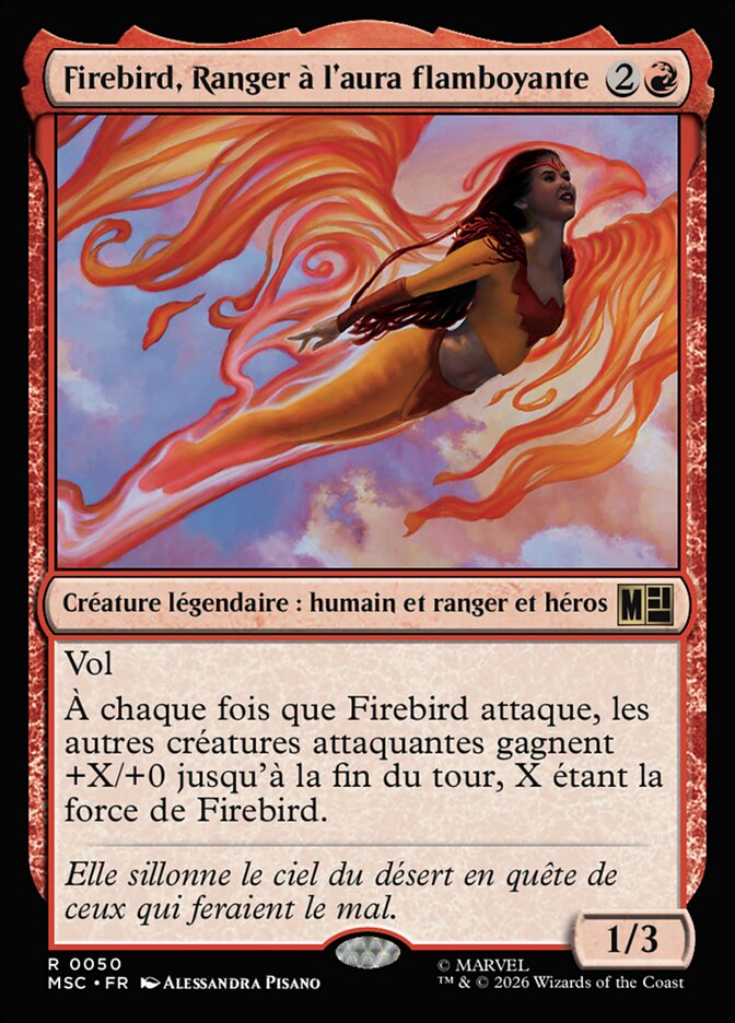 Firebird, Ranger à l'aura flamboyante