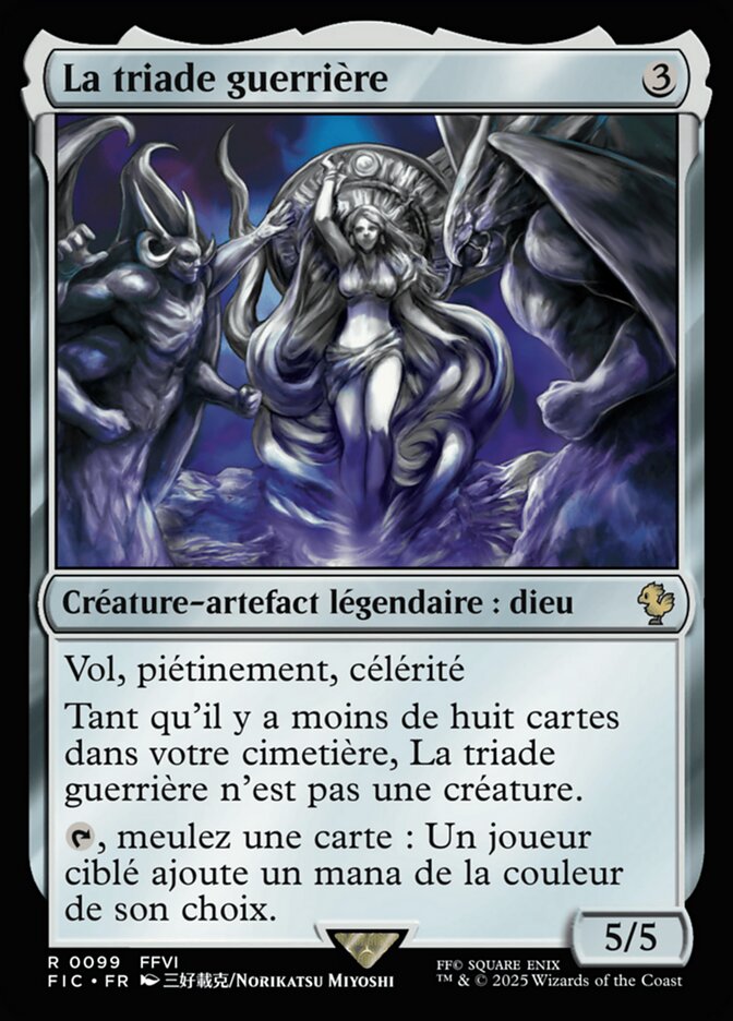 La triade guerrière