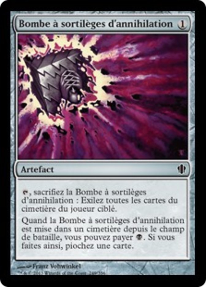 Bombe à sortilèges d'annihilation