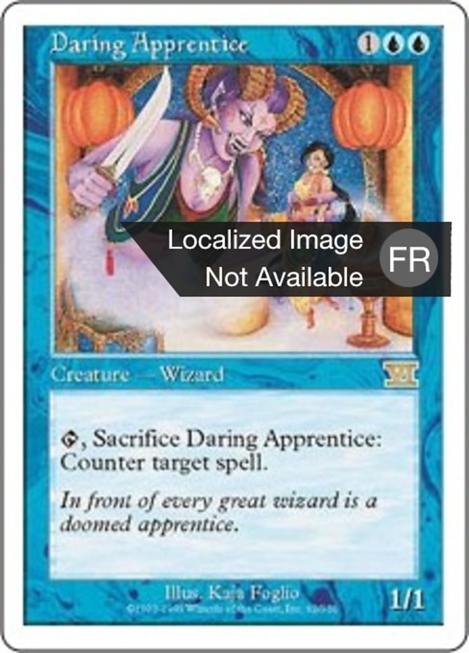 Apprentie audacieuse