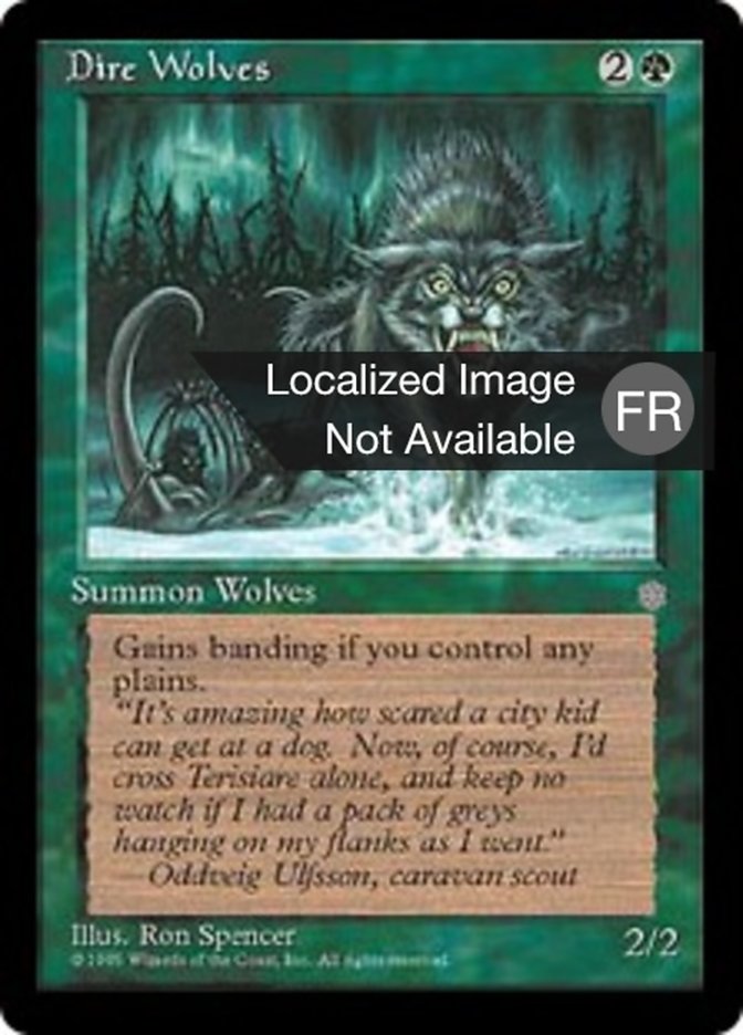 Loups funestes