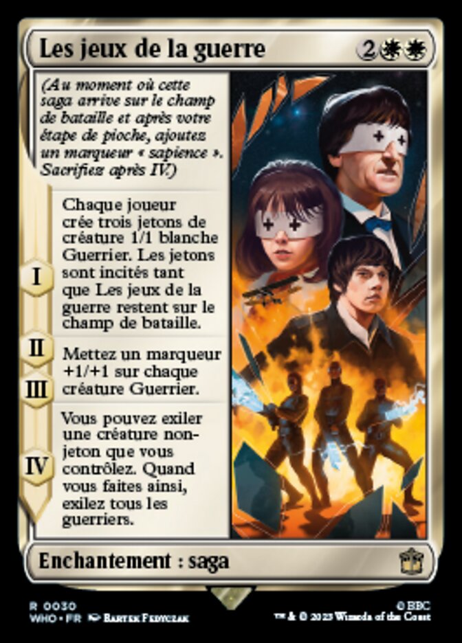 Les jeux de la guerre