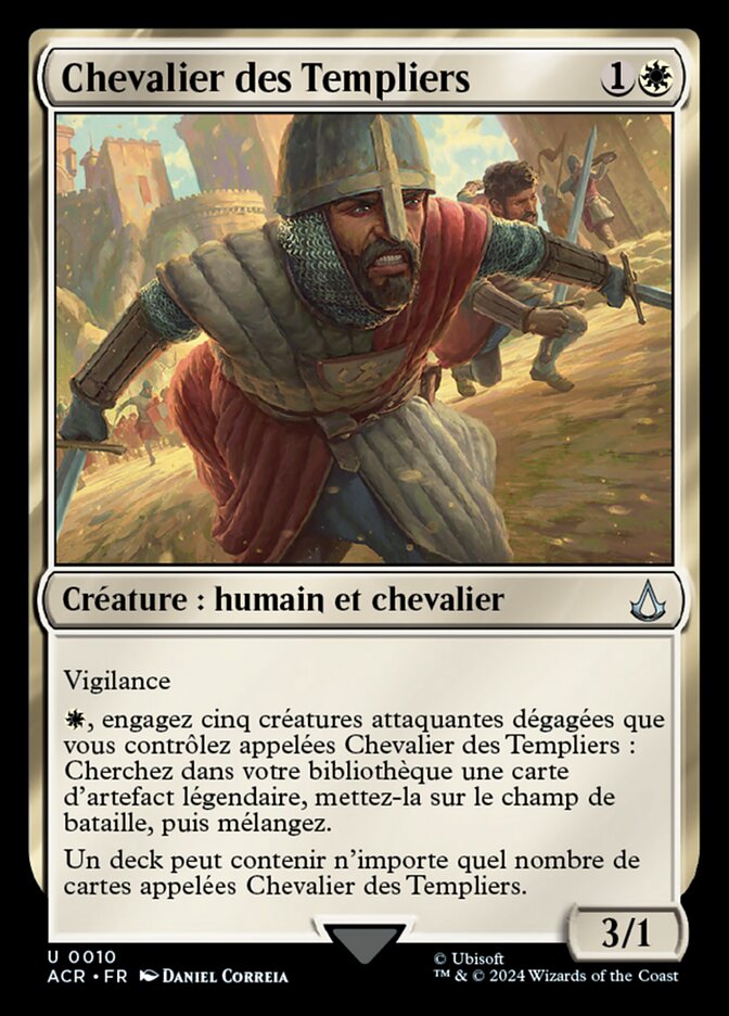 Chevalier des Templiers