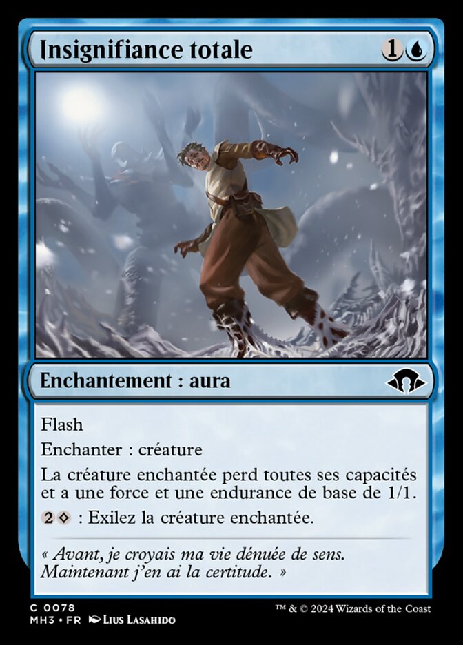 Insignifiance totale