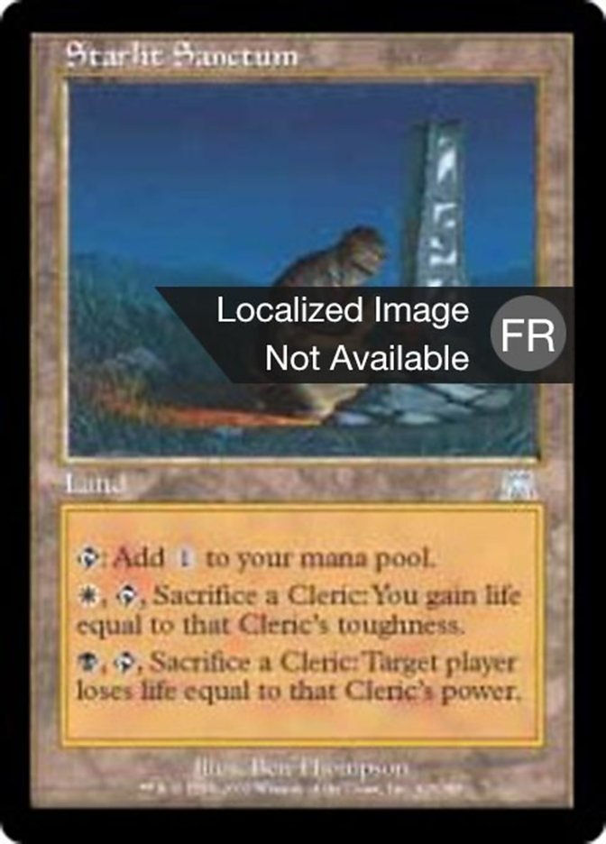 Sanctuaire sous les étoiles