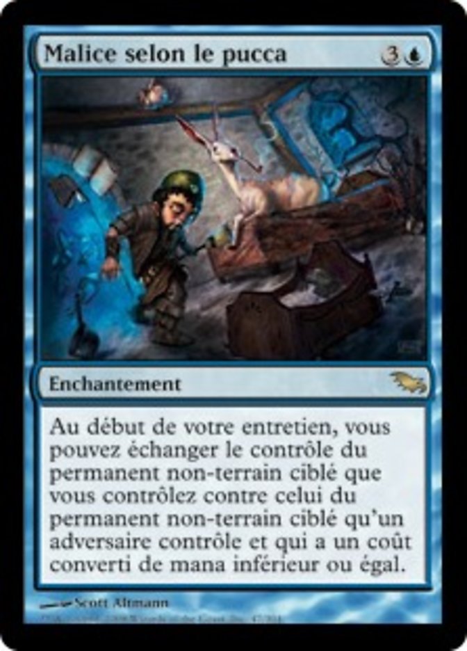 Malice selon le pucca