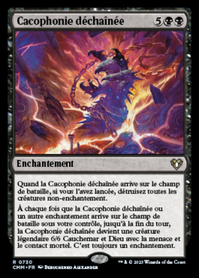 Cacophonie déchaînée