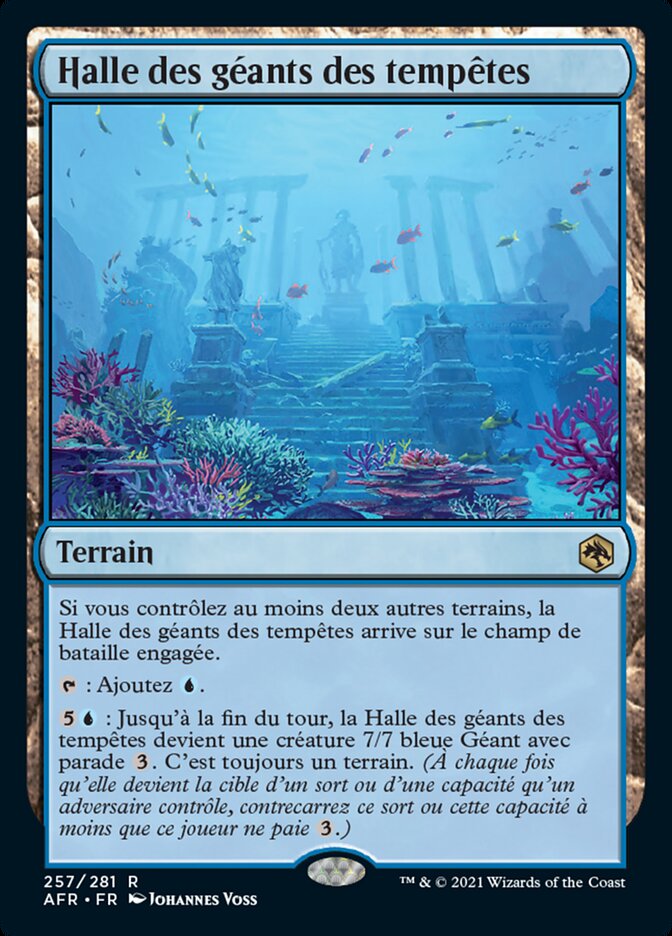 Halle des géants des tempêtes