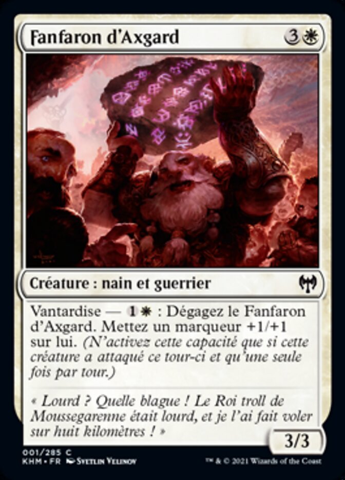 Fanfaron d'Axgard