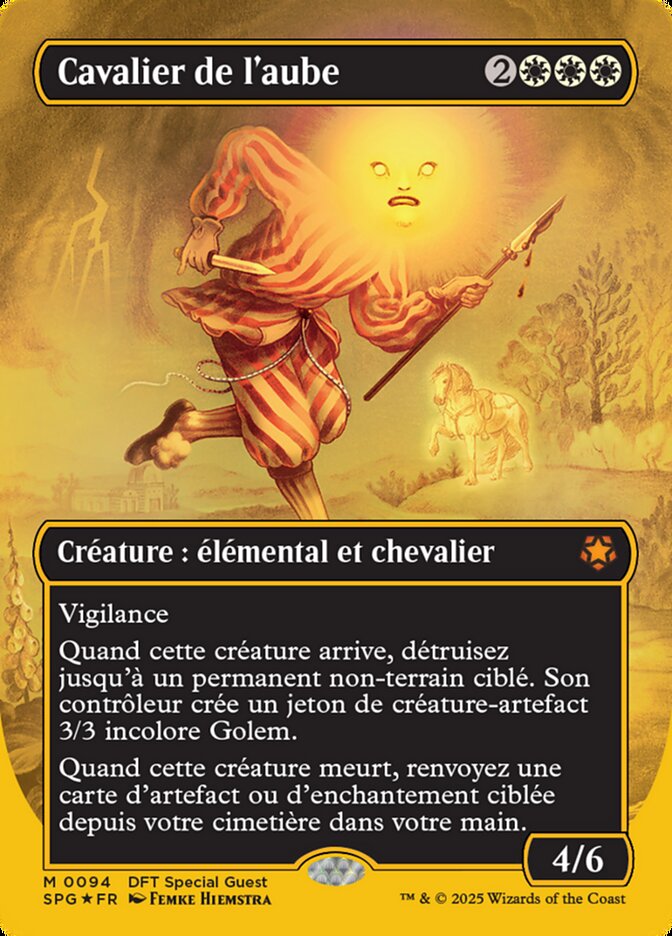Cavalier de l'aube