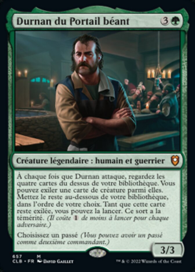 Durnan du Portail béant