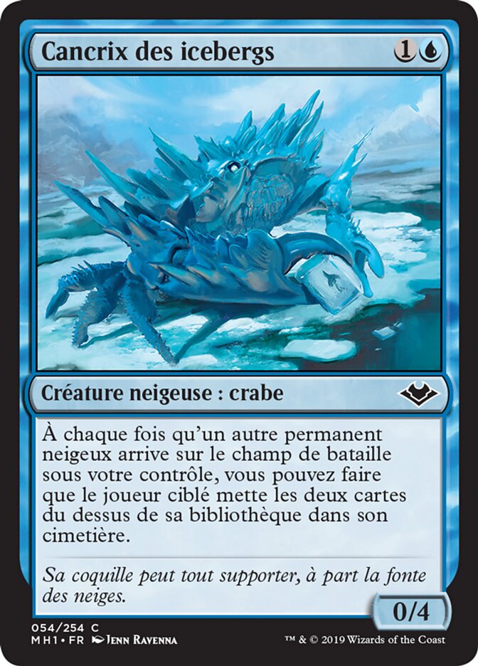 Cancrix des icebergs