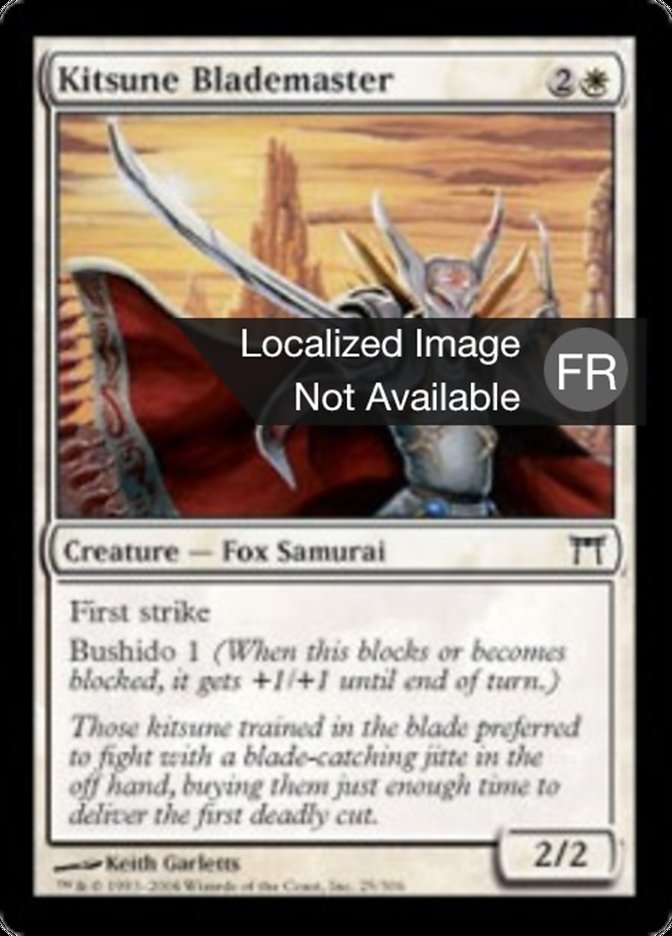 Maître d'épée kitsune