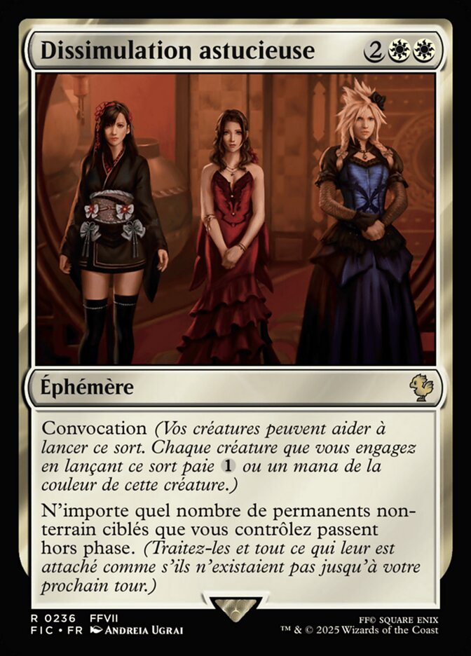 Dissimulation astucieuse