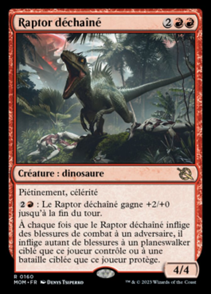Raptor déchaîné