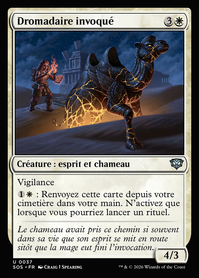 Dromadaire invoqué