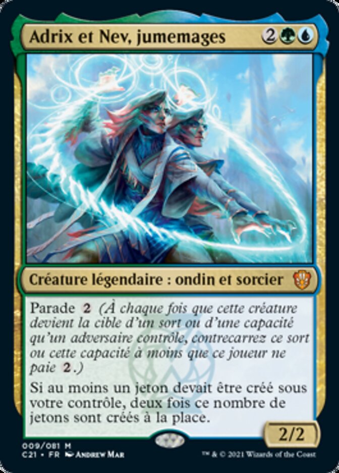 Adrix et Nev, jumemages