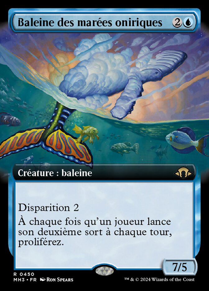 Baleine des marées oniriques
