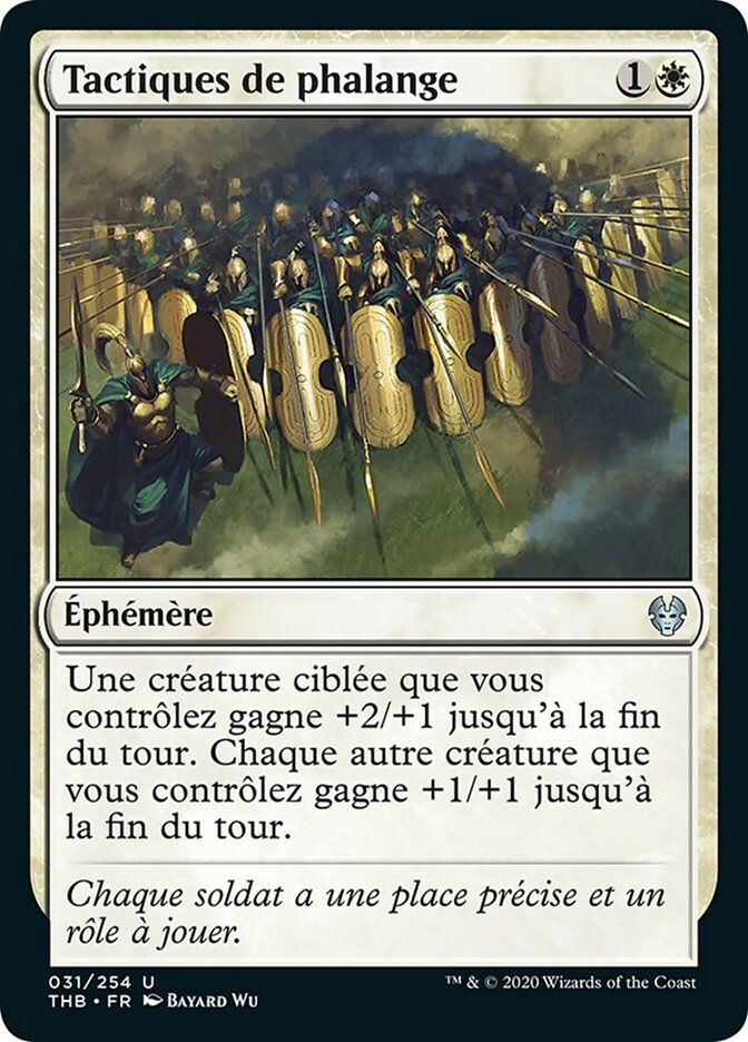 Tactiques de phalange