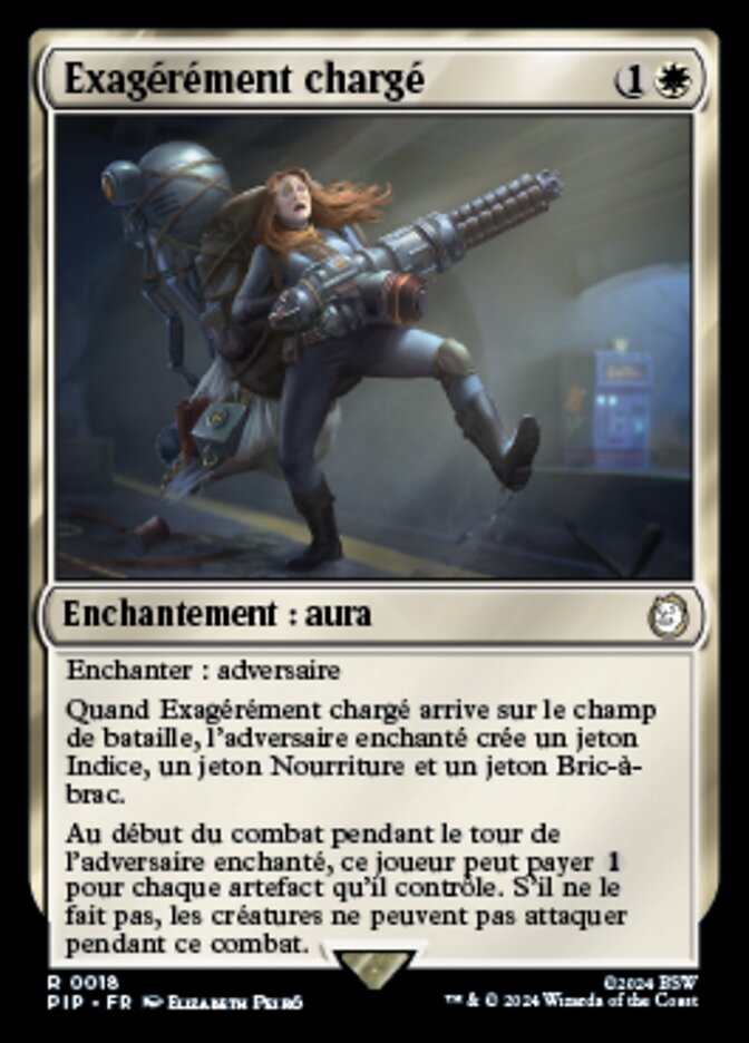 Exagérément chargé