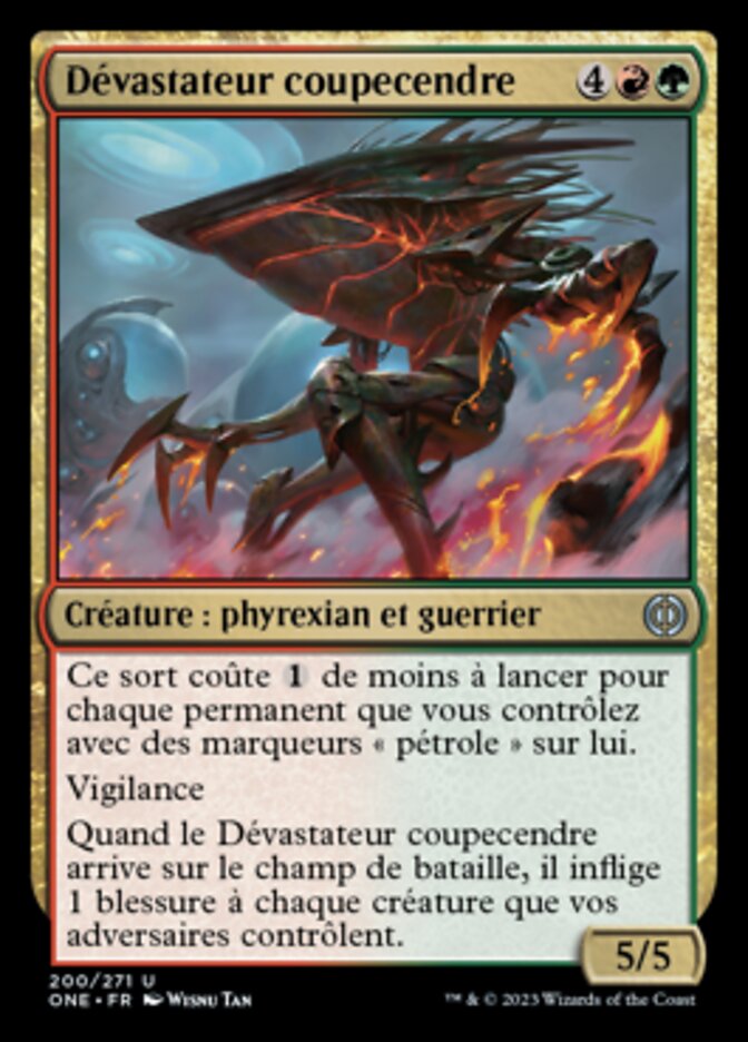 Dévastateur coupecendre