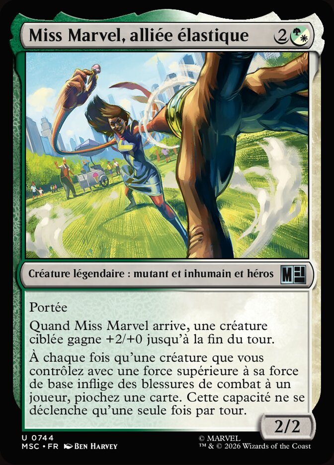 Miss Marvel, alliée élastique