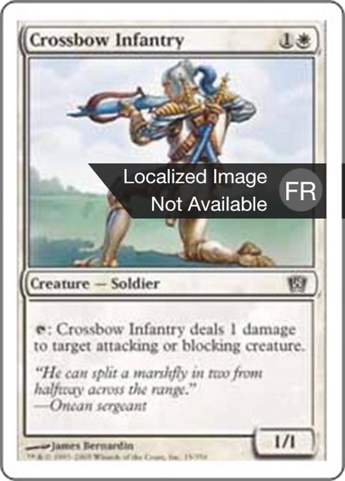 Arbalétriers à pied