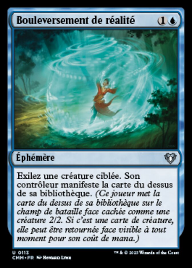 Bouleversement de réalité