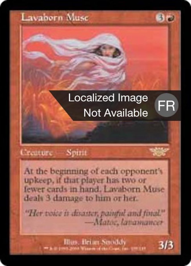 Muse née de la lave