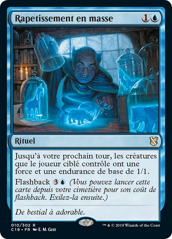 Rapetissement en masse
