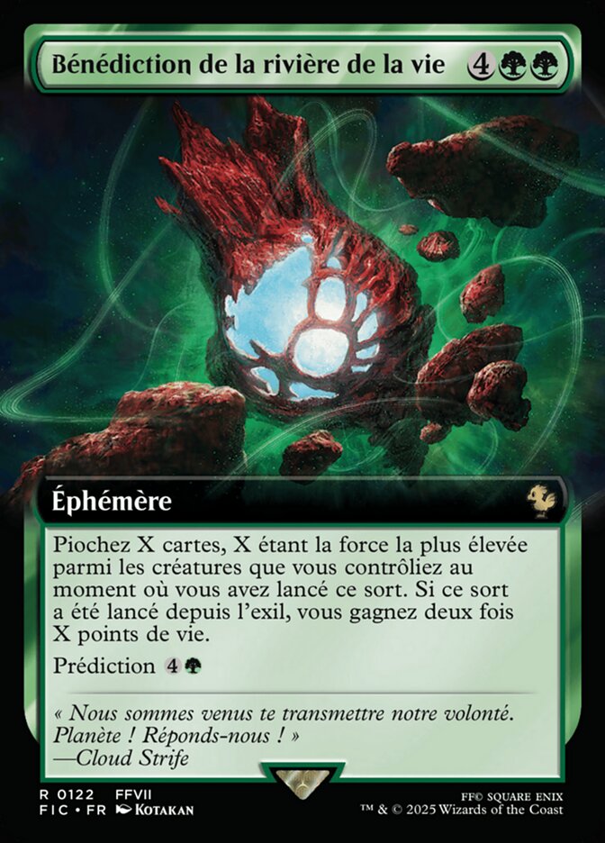 Bénédiction de la rivière de la vie