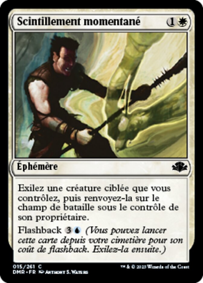 Scintillement momentané