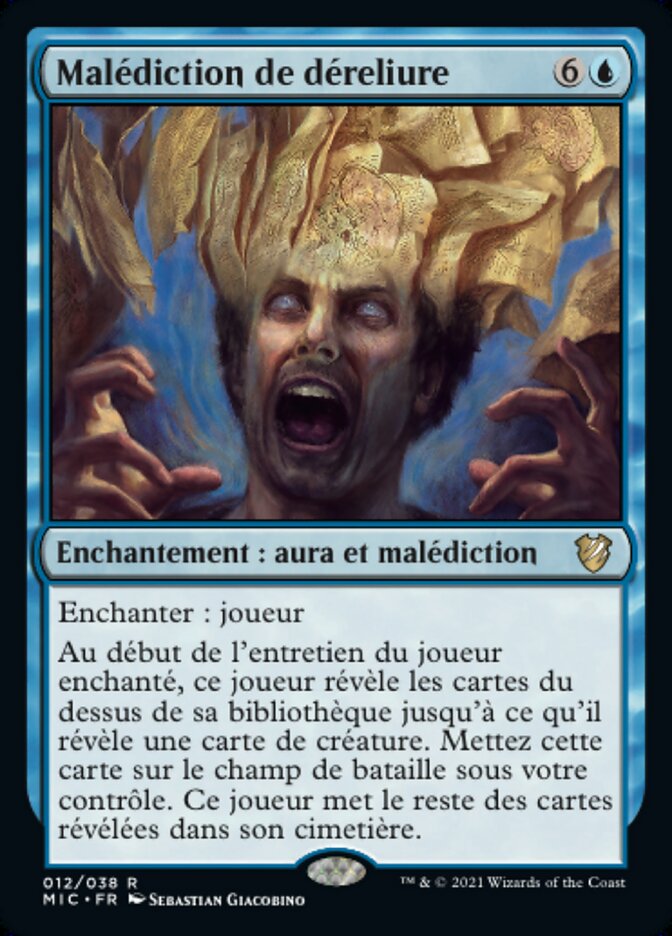 Malédiction de déreliure