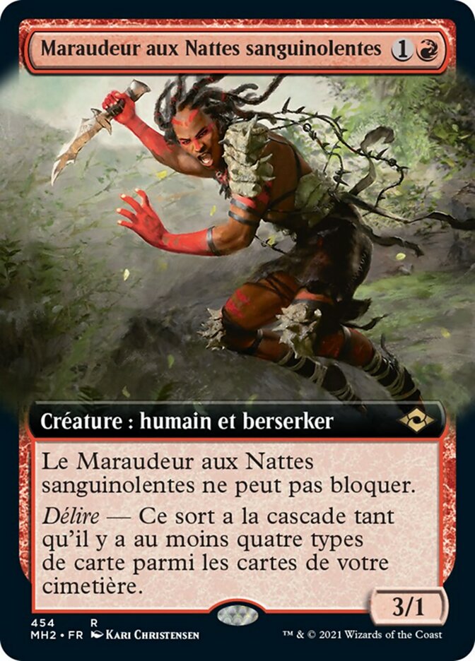 Maraudeur aux Nattes sanguinolentes