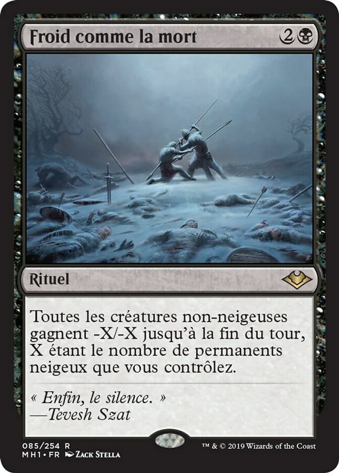 Froid comme la mort