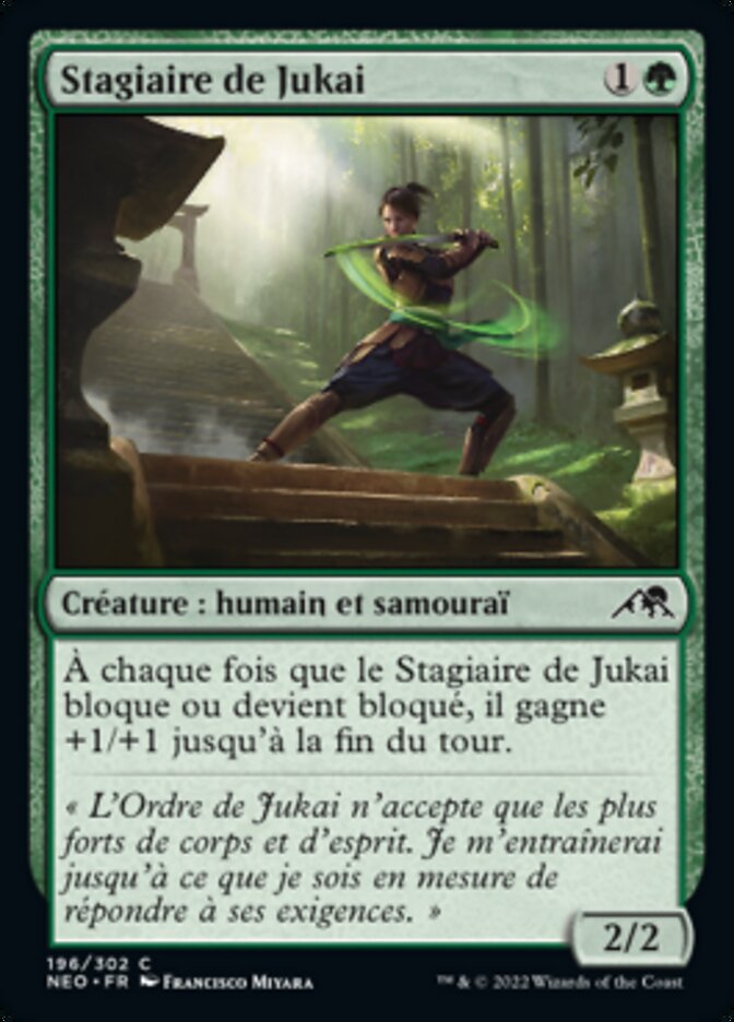 Stagiaire de Jukai